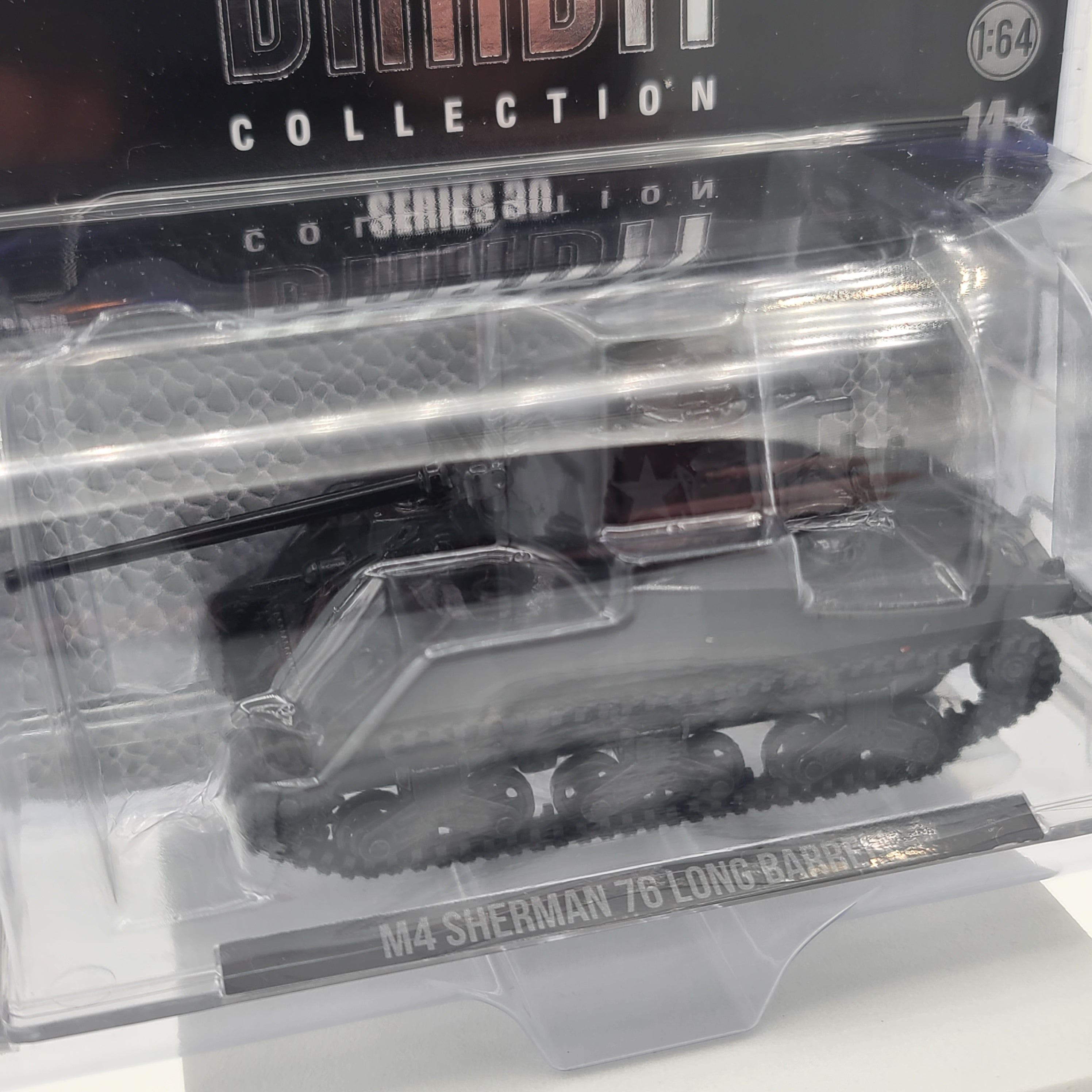 GreenLight M4 Sherman 76 Long Barrell Tank - 1:64 (2025 Black Bandit Series 30)